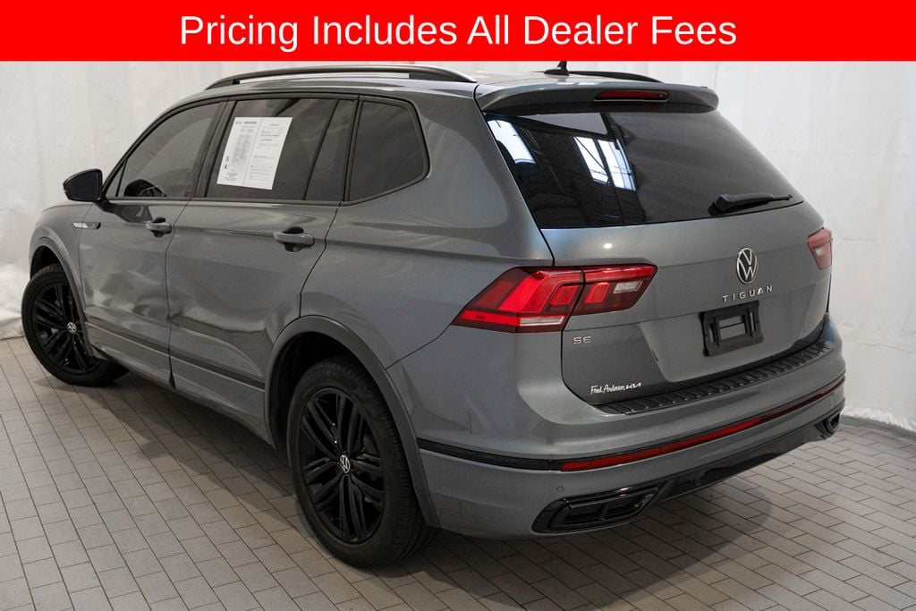 Used 2022 Volkswagen Tiguan 2.0T SE R-Line Black SUV