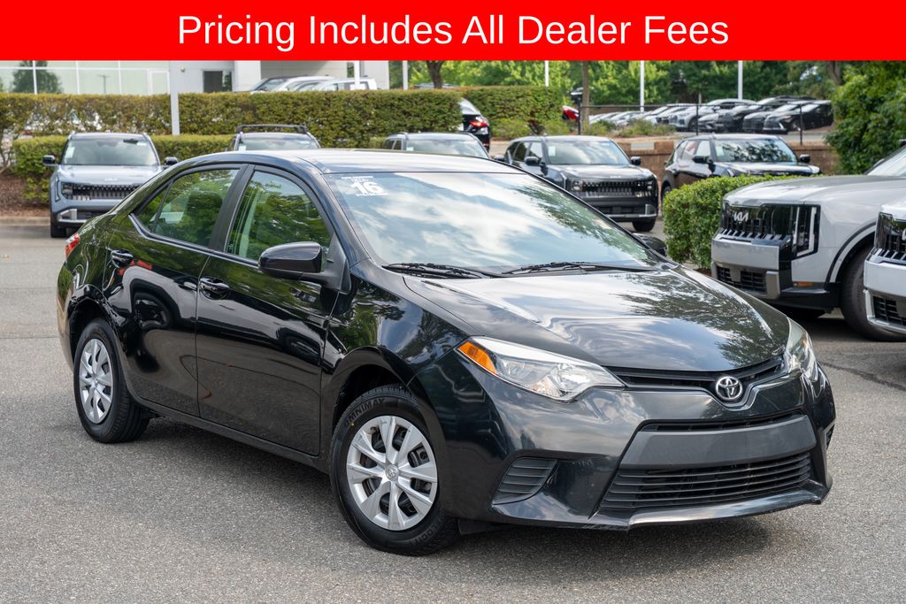 2016 Toyota Corolla Sedan 