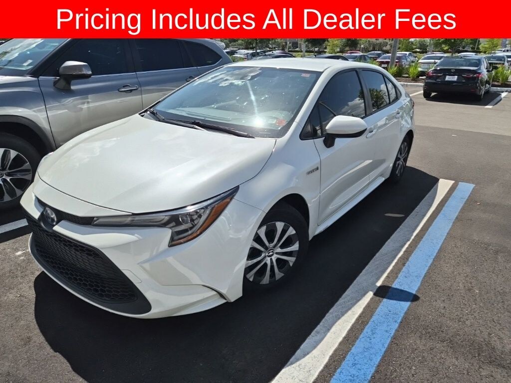 Used 2021 Toyota Corolla Hybrid LE Sedan