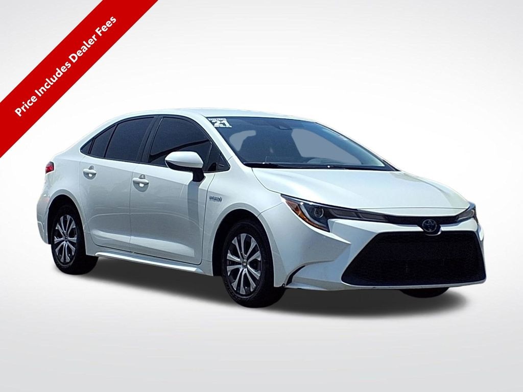 Certified 2021 Toyota Corolla Hybrid LE Sedan