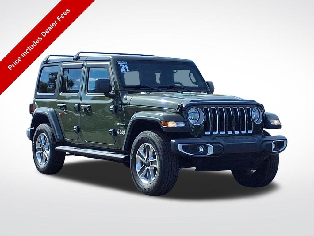Used 2021 Jeep Wrangler Unlimited Sahara SUV