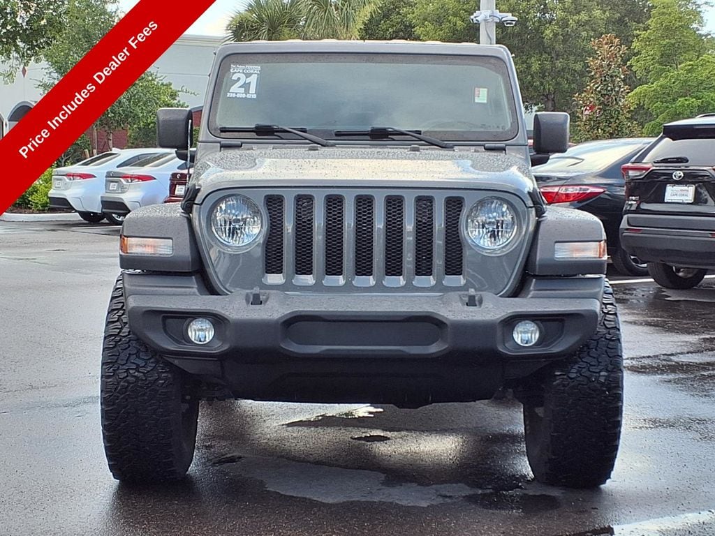 Used 2021 Jeep Wrangler Sport S SUV