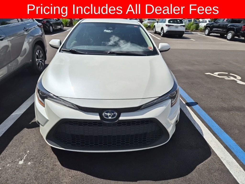 Used 2021 Toyota Corolla Hybrid LE Sedan