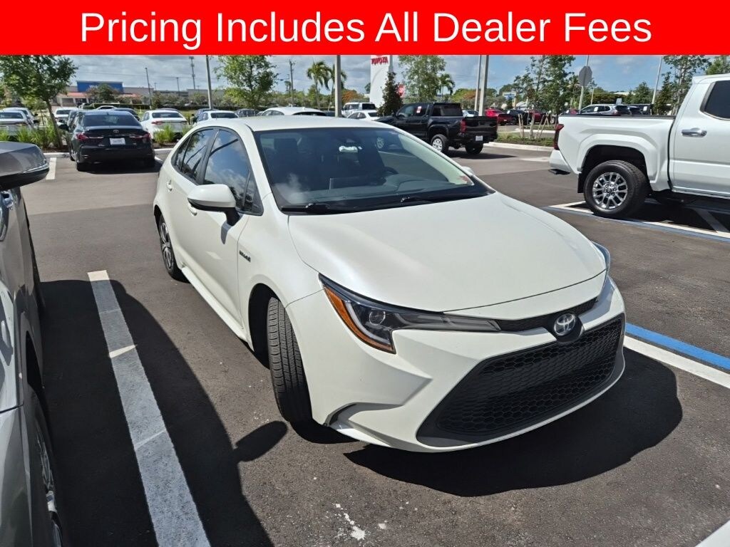 Used 2021 Toyota Corolla Hybrid LE Sedan