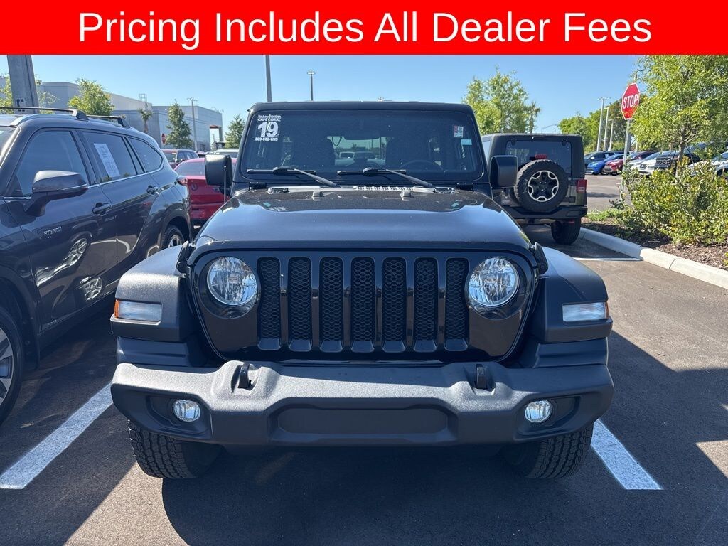Used 2019 Jeep Wrangler Unlimited Sport S SUV