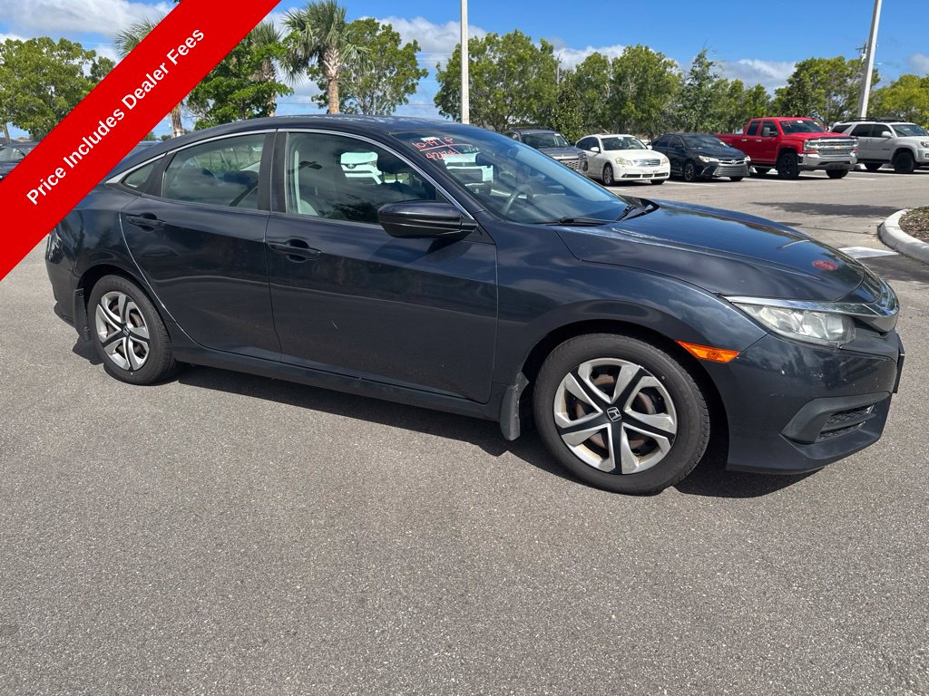 Used 2017 Honda Civic LX Sedan