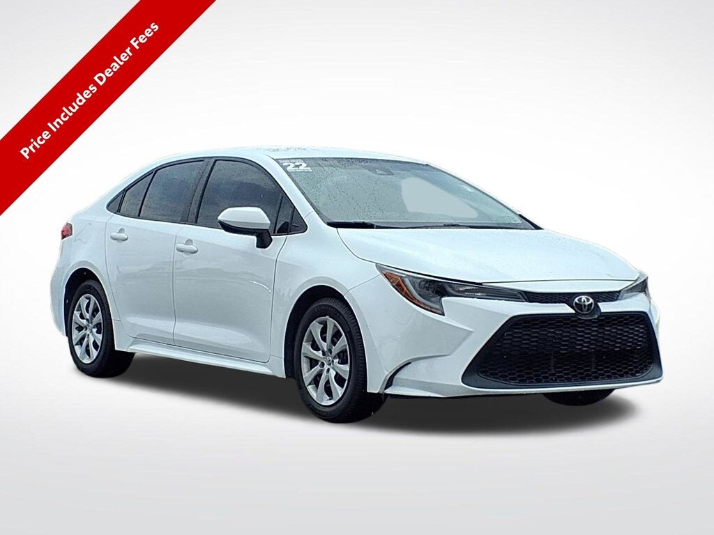 Certified 2022 Toyota Corolla LE Sedan