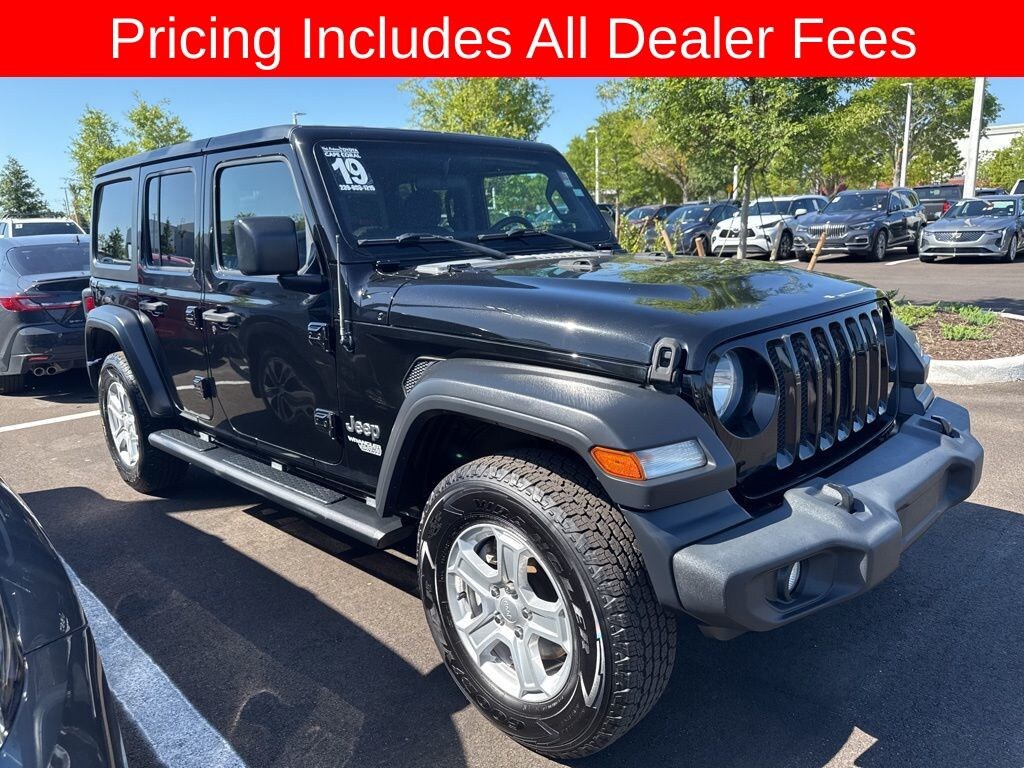 Used 2019 Jeep Wrangler Unlimited Sport S SUV