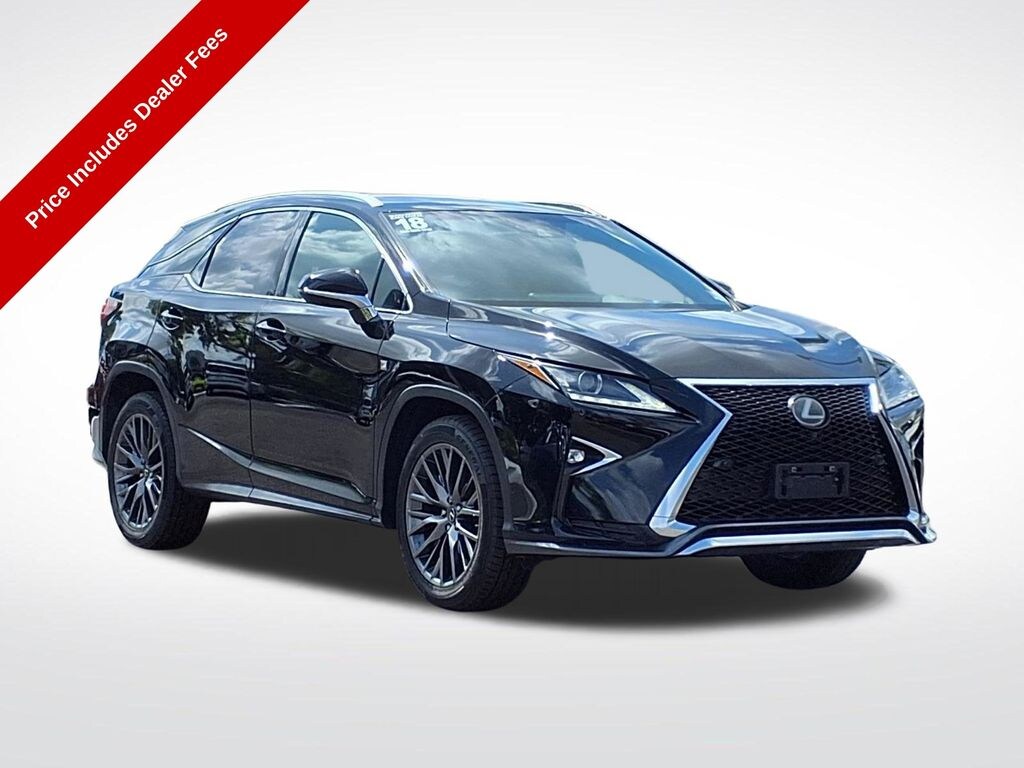 Used 2018 Lexus RX 350 F Sport SUV