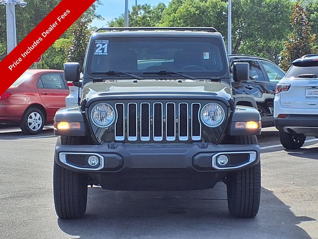 Used 2021 Jeep Wrangler Unlimited Sahara SUV