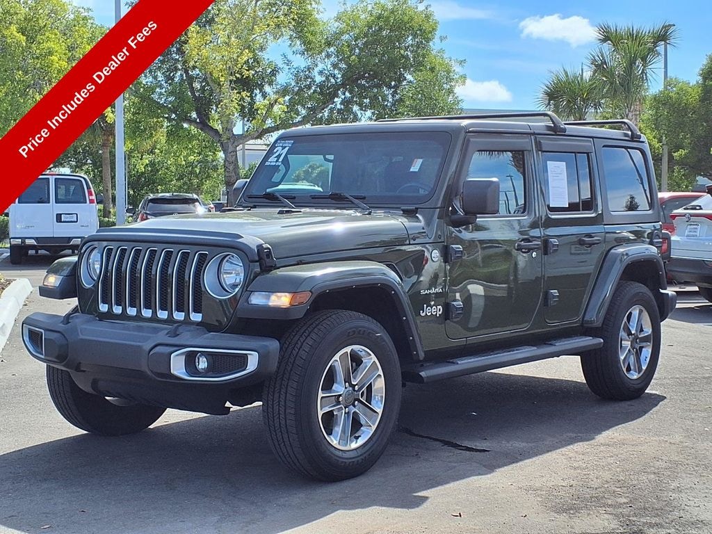 Used 2021 Jeep Wrangler Unlimited Sahara SUV