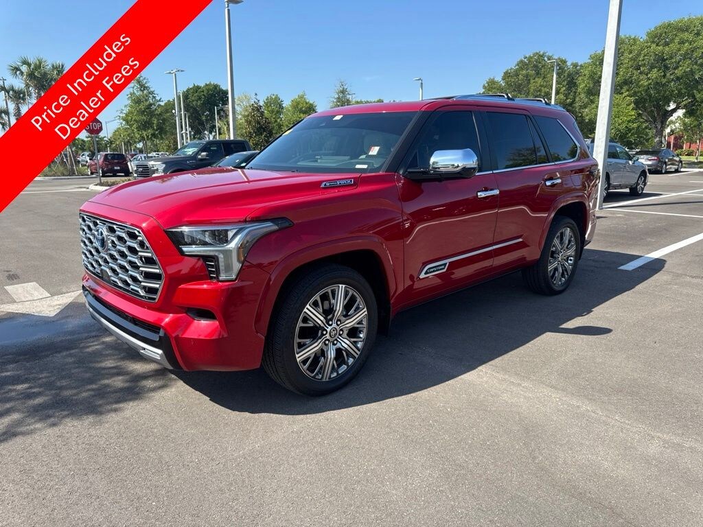 Certified 2024 Toyota Sequoia Capstone SUV