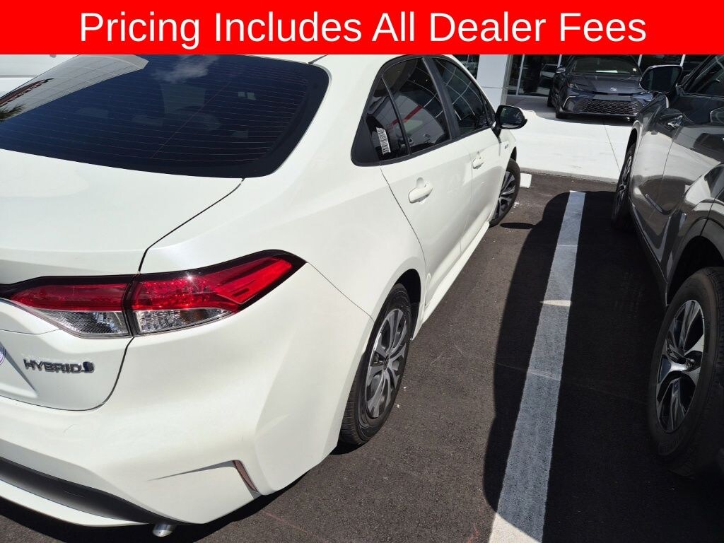 Used 2021 Toyota Corolla Hybrid LE Sedan