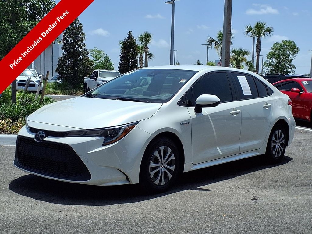 Certified 2021 Toyota Corolla Hybrid LE Sedan