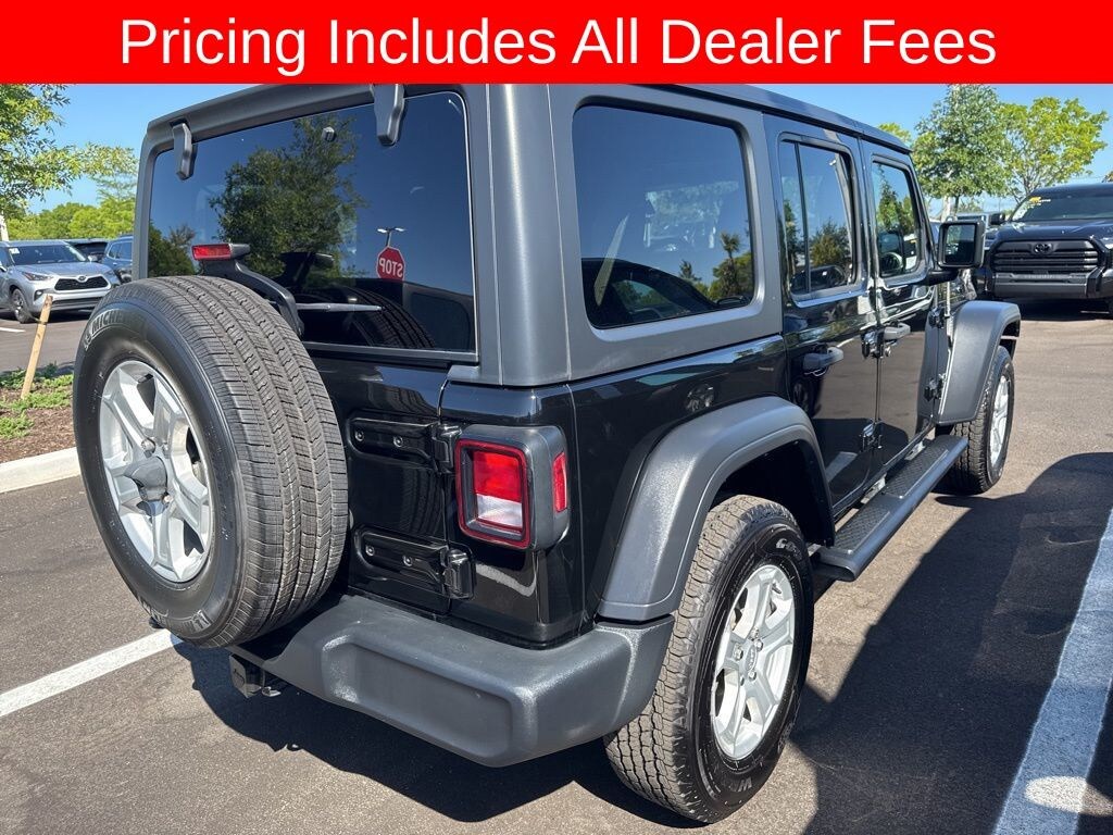 Used 2019 Jeep Wrangler Unlimited Sport S SUV