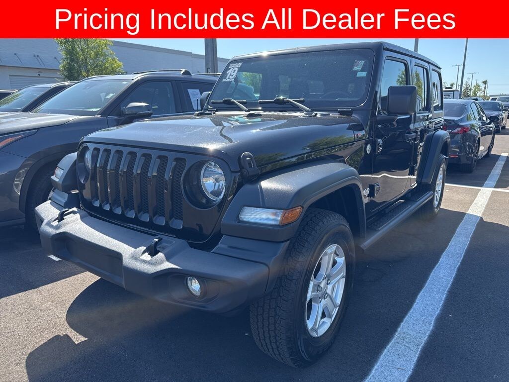 Used 2019 Jeep Wrangler Unlimited Sport S SUV