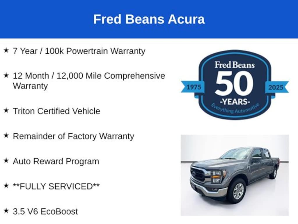 Used 2023 Ford F-150 Truck SuperCrew Cab