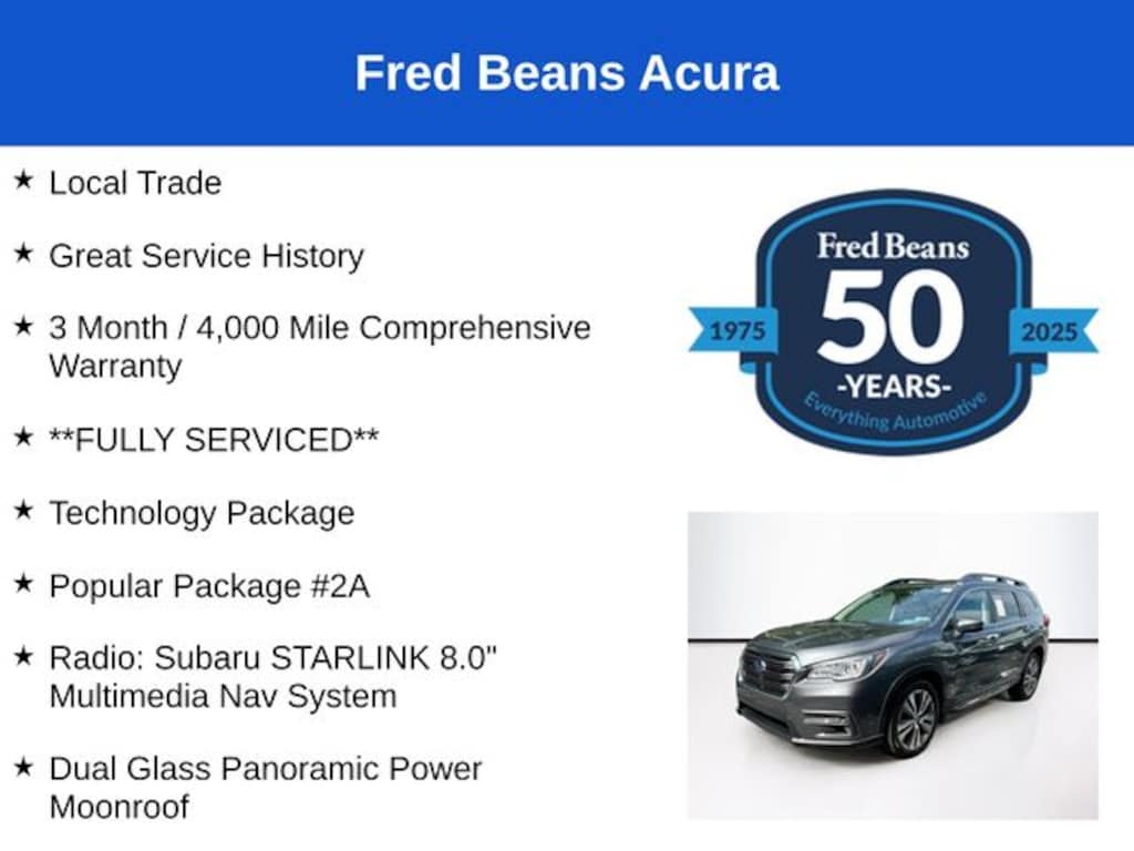 Used 2020 Subaru Ascent Limited 7-Passenger SUV