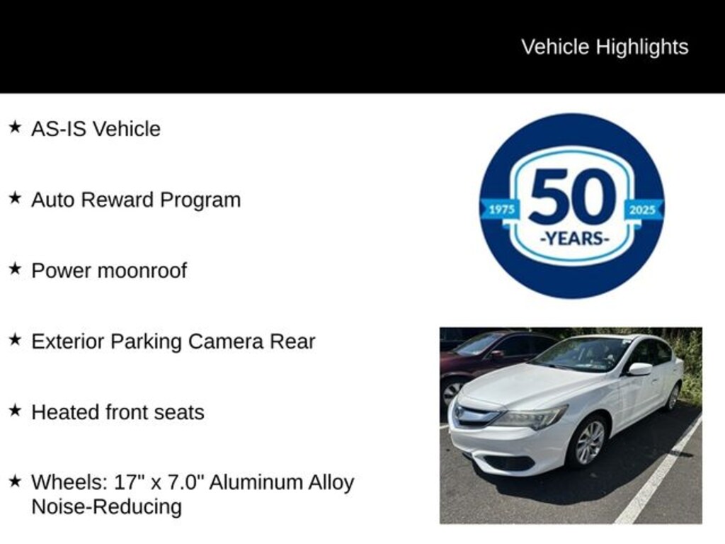 Used 2016 Acura ILX 2.4L Sedan
