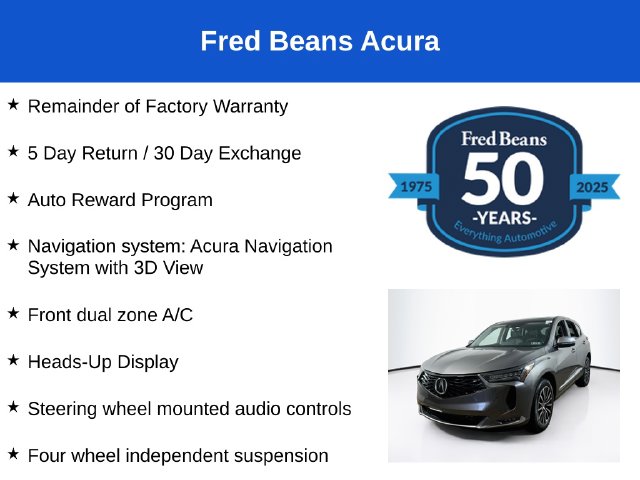 Used 2026 Acura RDX Advance Package SUV