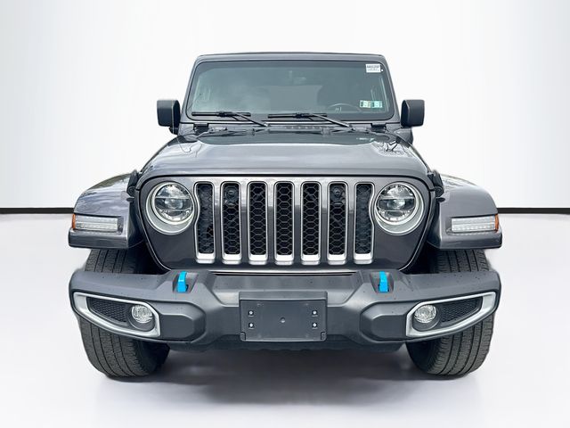 Used 2022 Jeep Wrangler Unlimited Sahara 4XE with VIN 1C4JJXP60NW278728 for sale in Jenkintown, PA