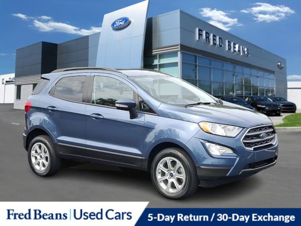 Used 2022 Ford EcoSport SE SUV