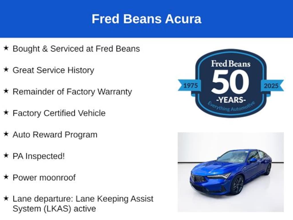 Used 2025 Acura Integra A-Spec Package Hatchback