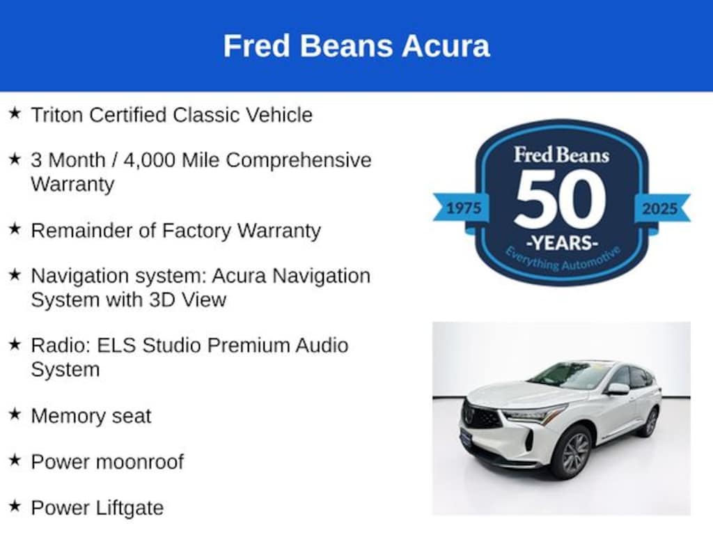 Used 2023 Acura RDX Technology Package SUV