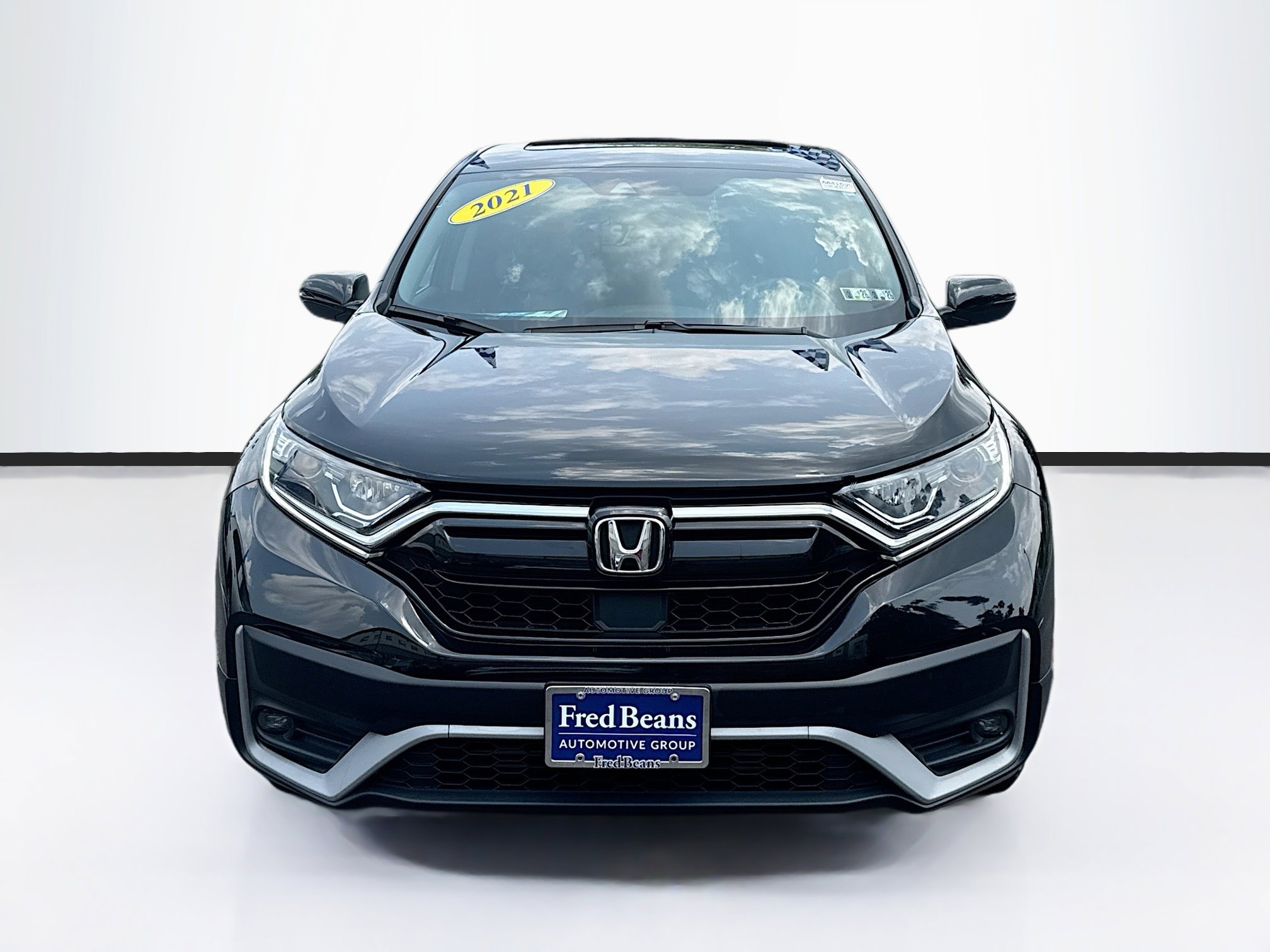 Used 2021 Honda CR-V EX-L with VIN 2HKRW2H82MH645737 for sale in Jenkintown, PA