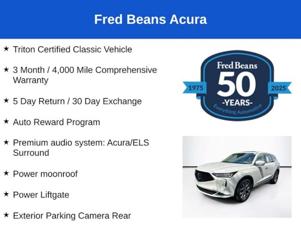 Used 2023 Acura MDX SH-AWD Technology Package SUV