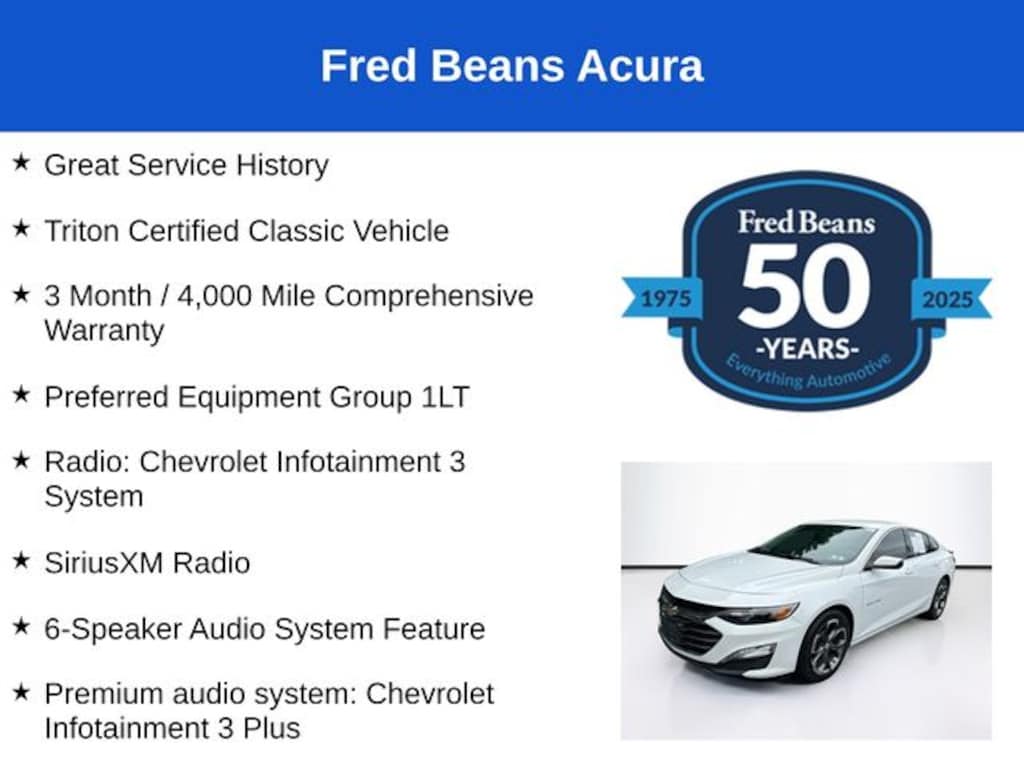 Used 2022 Chevrolet Malibu LT Sedan