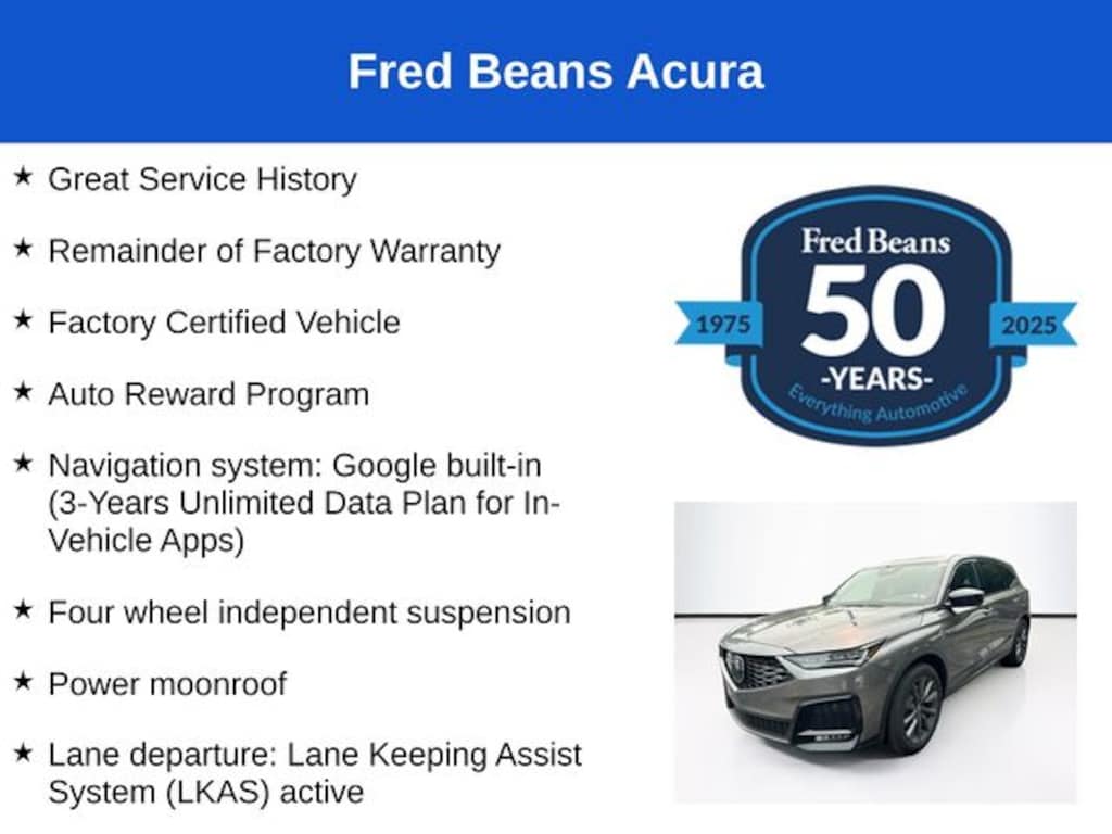 Used 2026 Acura MDX SH-AWD A-Spec Package SUV