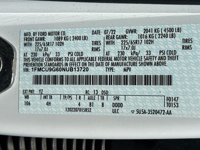 2022 Ford Escape SE - Photo 36