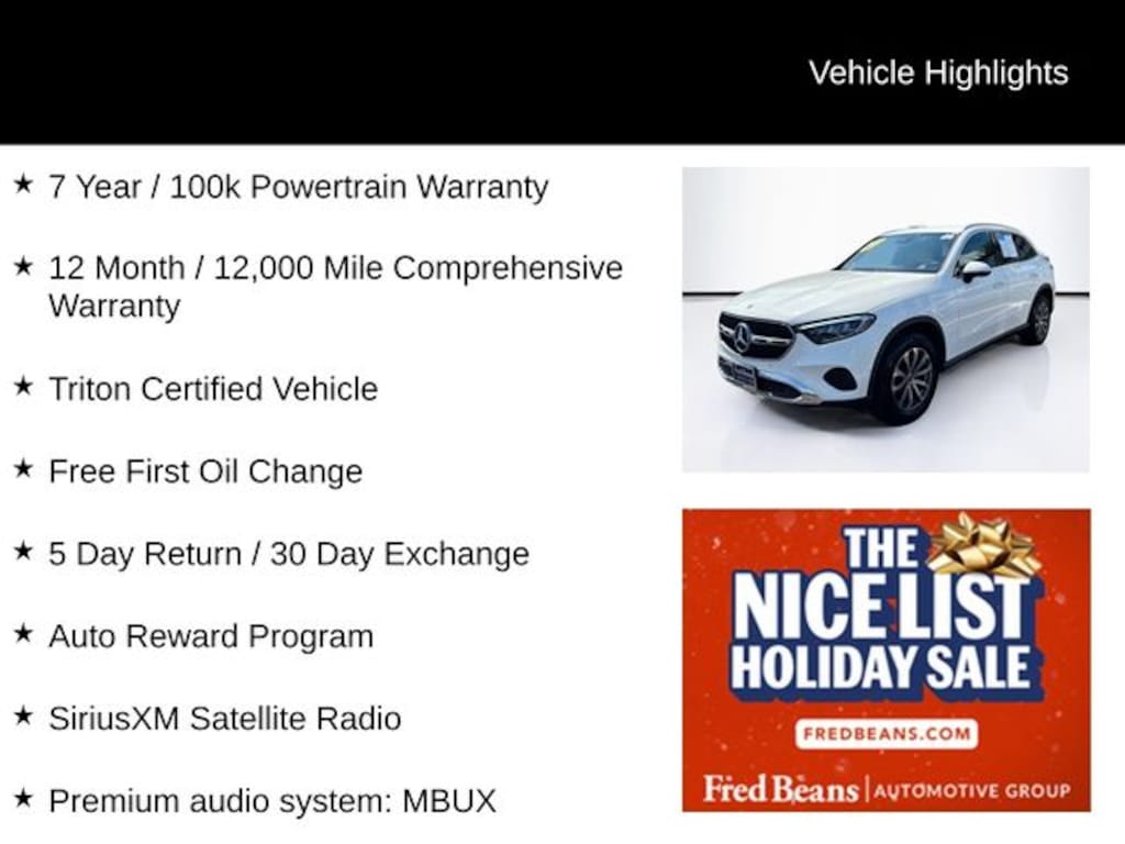 Used 2024 Mercedes-Benz GLC 300 4MATIC SUV