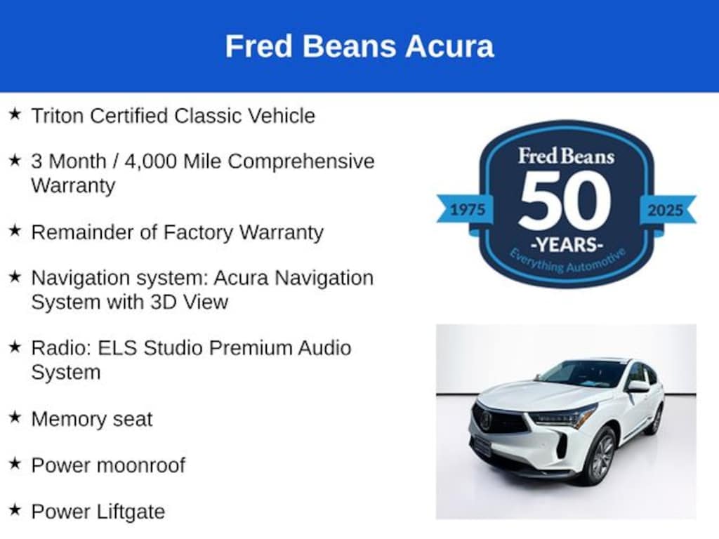 Used 2023 Acura RDX Technology Package SUV