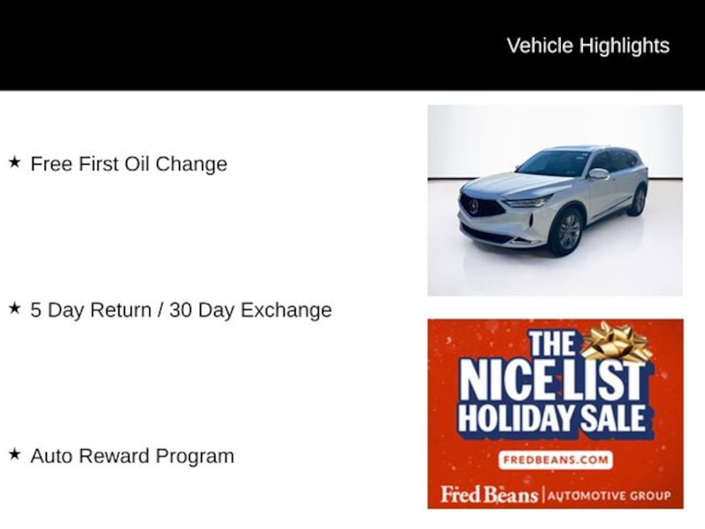 Used 2023 Acura MDX SH-AWD SUV