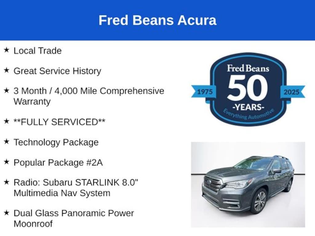 Used 2020 Subaru Ascent Limited 7-Passenger SUV