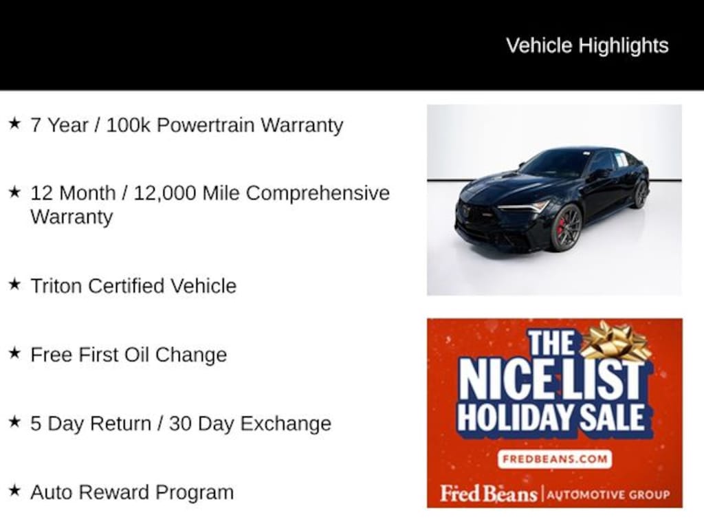 Used 2024 Acura Integra Type S Hatchback