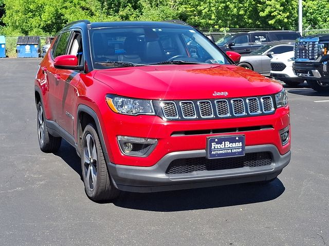Used 2018 Jeep Compass Latitude with VIN 3C4NJDBB8JT108086 for sale in Boyertown, PA