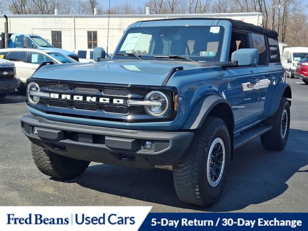 Certified 2022 Ford Bronco Outer Banks SUV