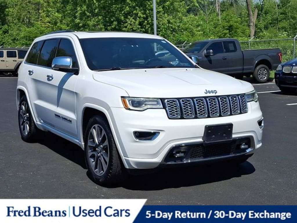 Used 2017 Jeep Grand Cherokee Overland SUV