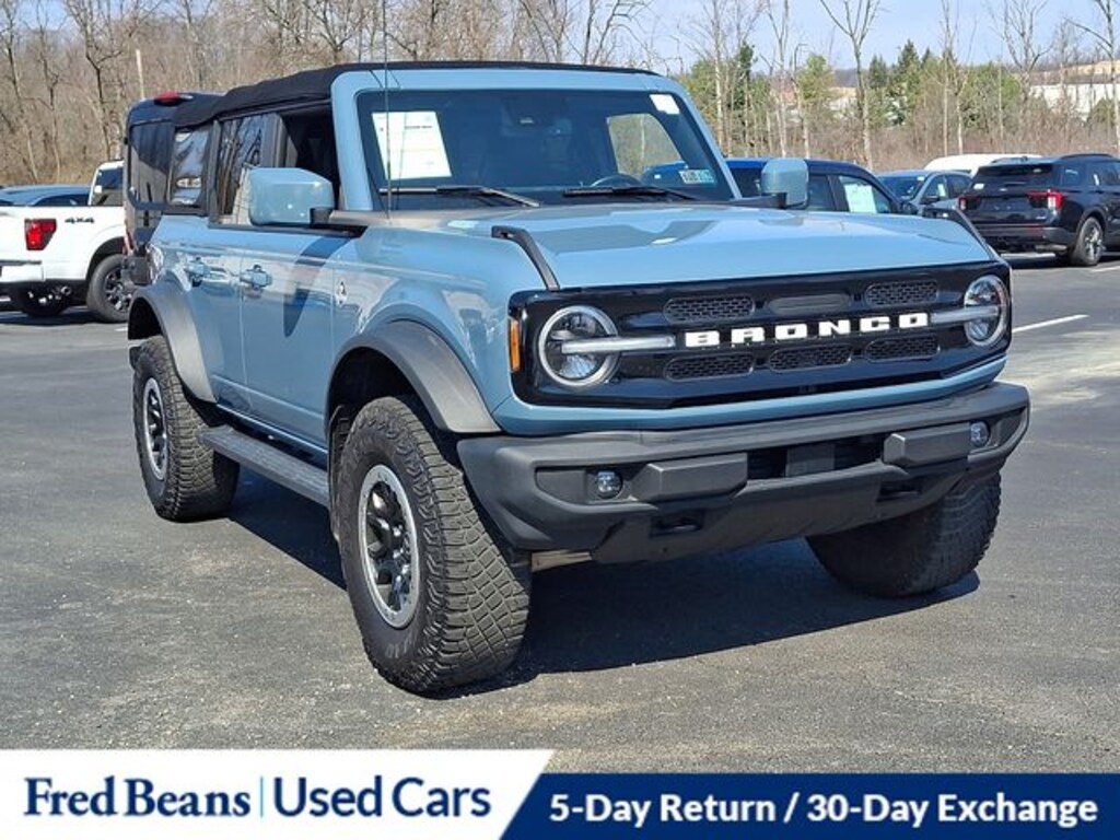 Certified 2022 Ford Bronco Outer Banks SUV