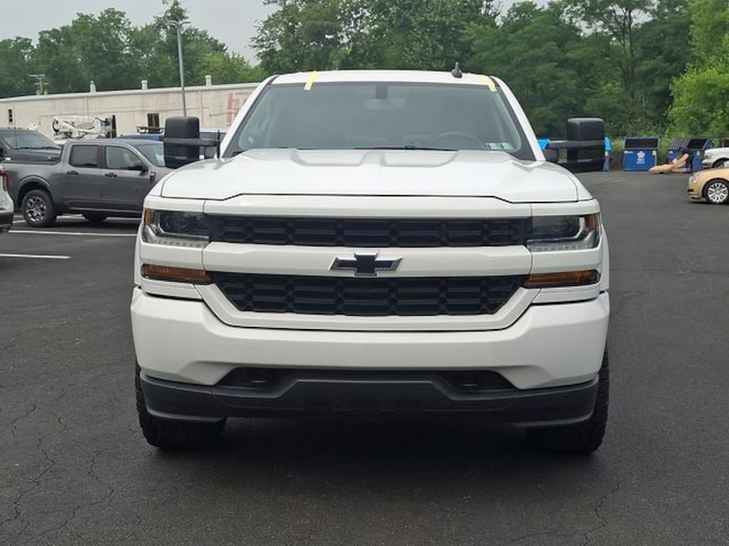 Used 2018 Chevrolet Silverado 1500 Custom Truck Crew Cab