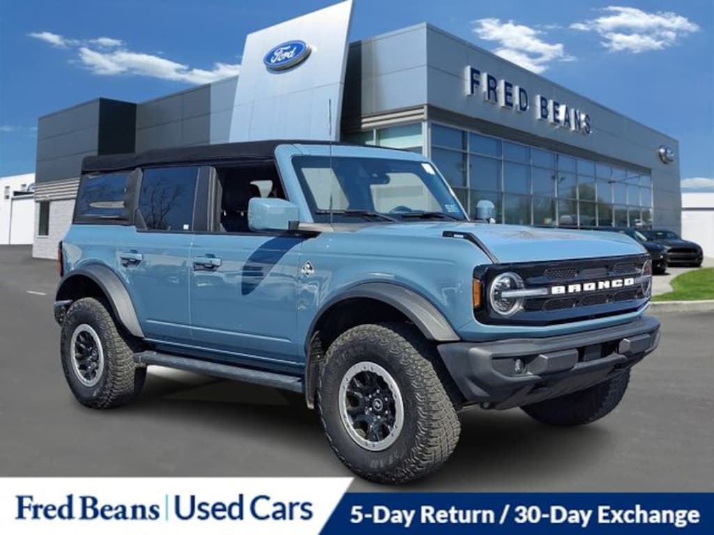 Certified 2022 Ford Bronco Outer Banks SUV