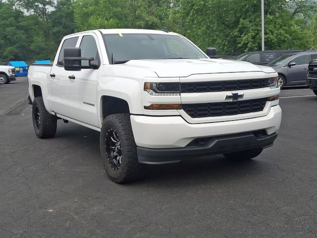 Used 2018 Chevrolet Silverado 1500 Custom Truck Crew Cab