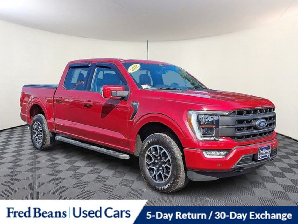 Certified 2022 Ford F-150 Lariat Truck SuperCrew Cab