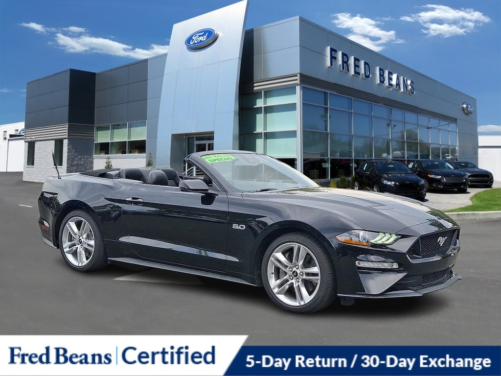 Certified 2021 Ford Mustang GT Premium Convertible Convertible
