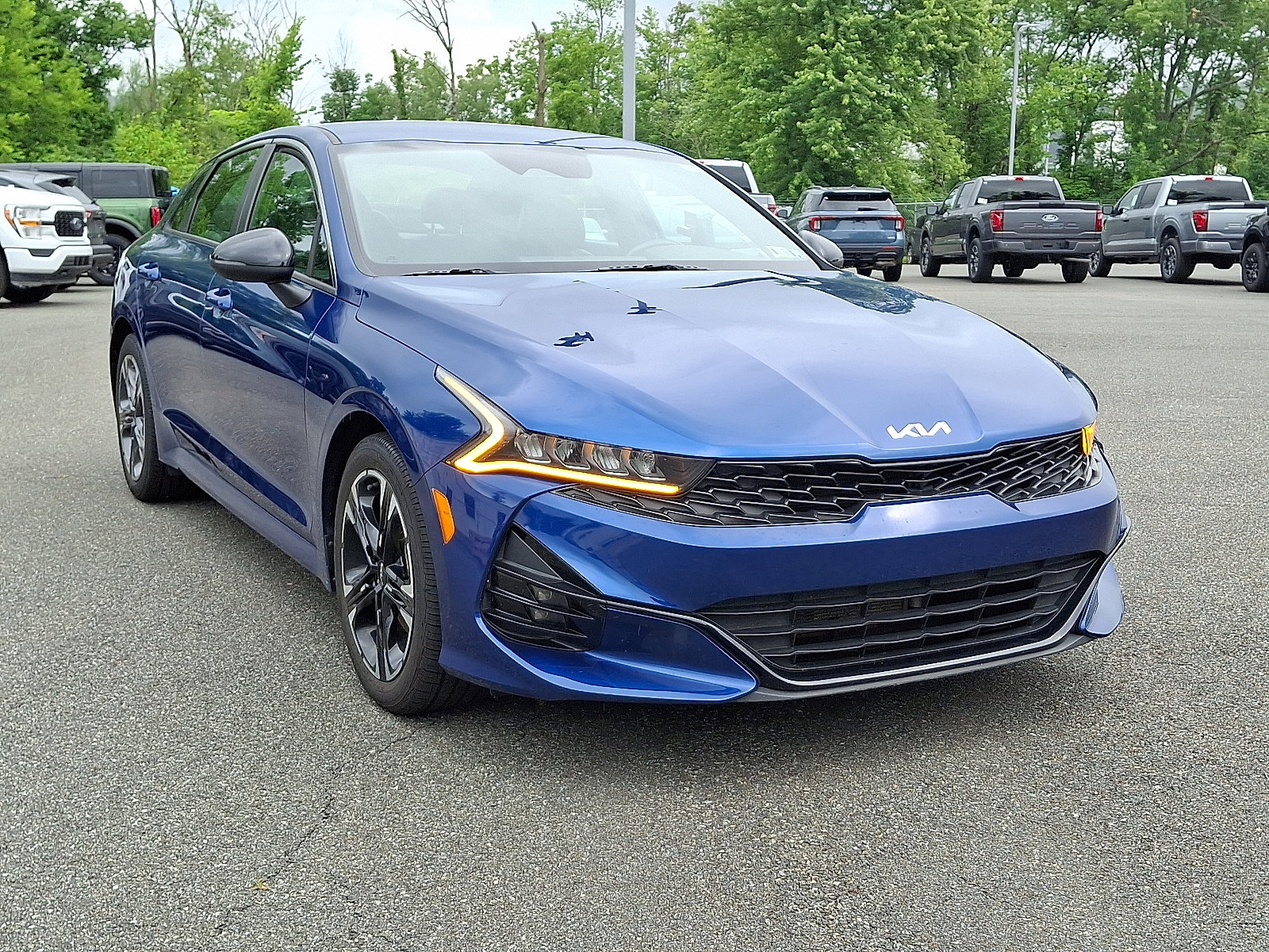 Used 2022 Kia K5 GT-Line with VIN 5XXG64J29NG087987 for sale in Boyertown, PA