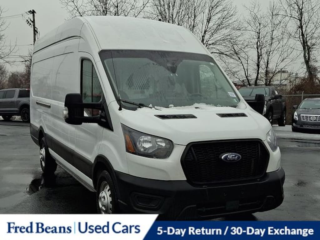 Used 2021 Ford Transit-350 Base Van High Roof Ext. Van