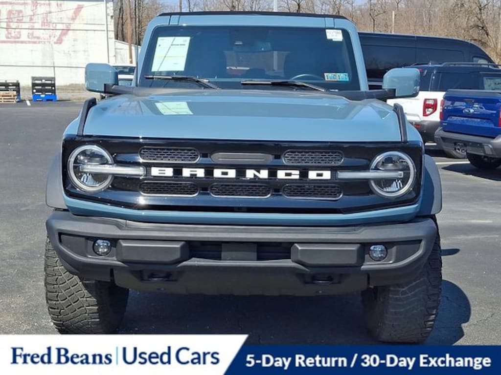 Certified 2022 Ford Bronco Outer Banks SUV